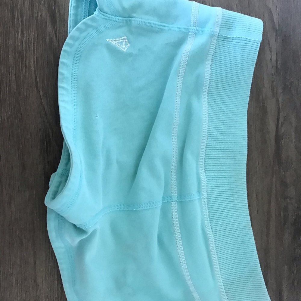 blue lulu lemon  shorts